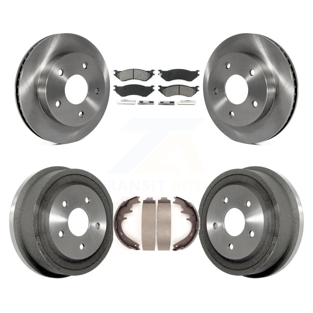 Transit Auto K8S-103224 Disc Brake Kit for 2000-2001 Dodge Ram 1500 - Front and Rear product image