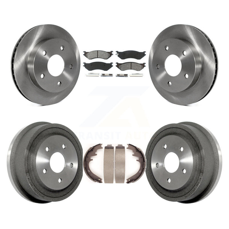Transit Auto K8S-103224 Disc Brake Kit for 2000-2001 Dodge Ram 1500 - Front and Rear product image