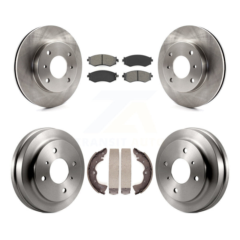 Transit Auto K8S-103225 Disc Brake Kit for 2002-2006 Nissan Sentra - Front and Rear product image