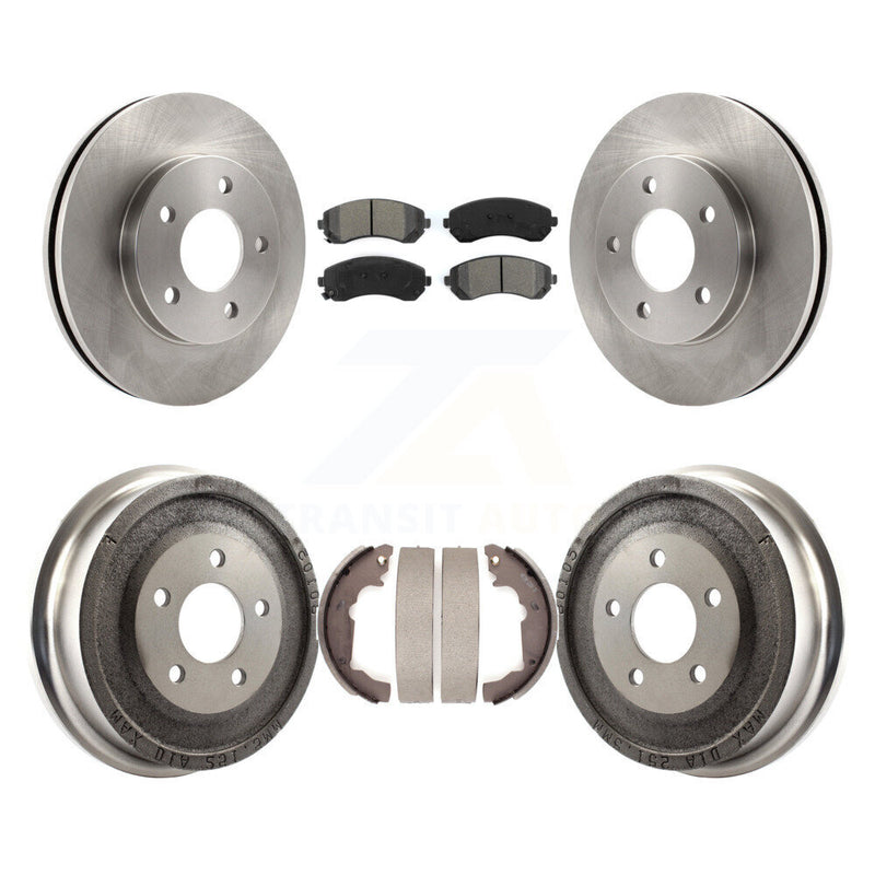 Transit Auto K8S-103226 Disc Brake Kit for 2001-2005 Pontiac Aztek - Front and Rear product image
