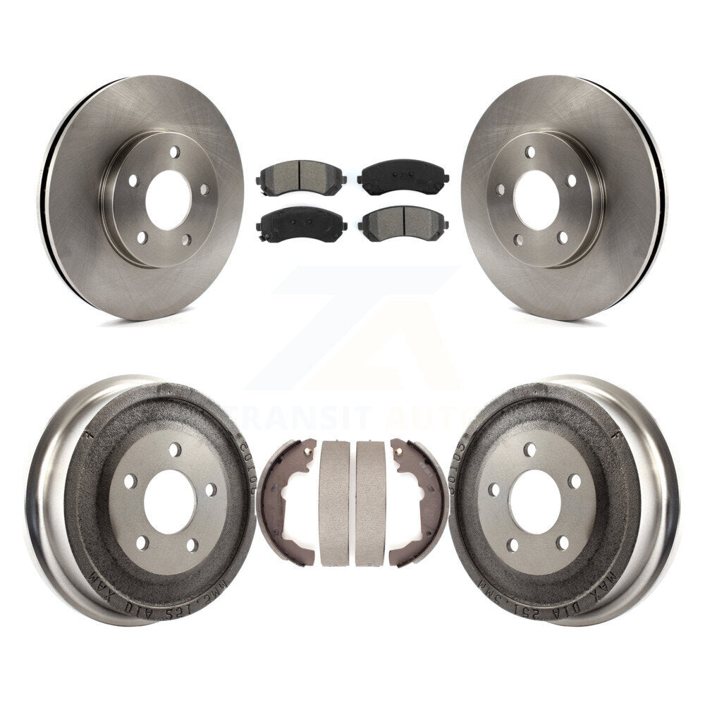 Transit Auto K8S-103227 Disc Brake Kit for 2001-2005 Pontiac Aztek - Front and Rear product image