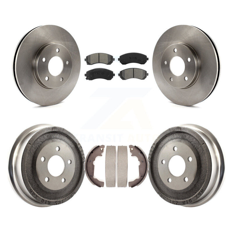 Transit Auto K8S-103227 Disc Brake Kit for 2001-2005 Pontiac Aztek - Front and Rear product image