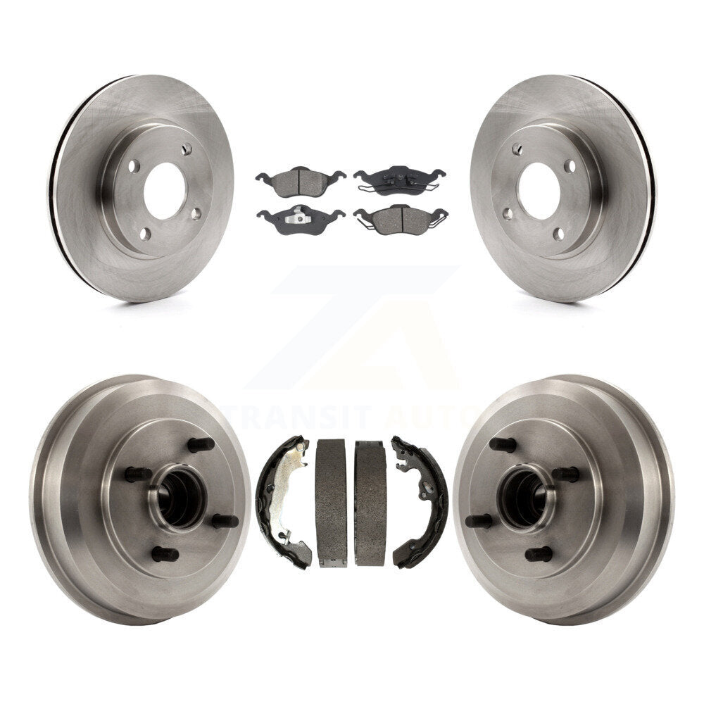 Transit Auto K8S-103228 Disc Brake Kit for 2000-2003 Ford Focus - Front and Rear product image