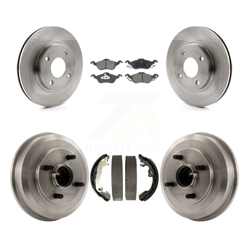 Transit Auto K8S-103228 Disc Brake Kit for 2000-2003 Ford Focus - Front and Rear product image