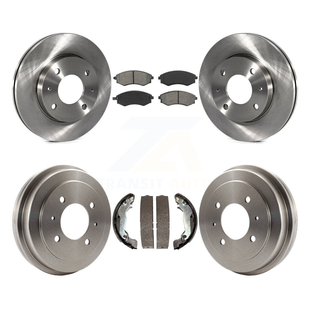 Transit Auto K8S-103229 Disc Brake Kit for 2002-2006 Hyundai Elantra - Front and Rear product image