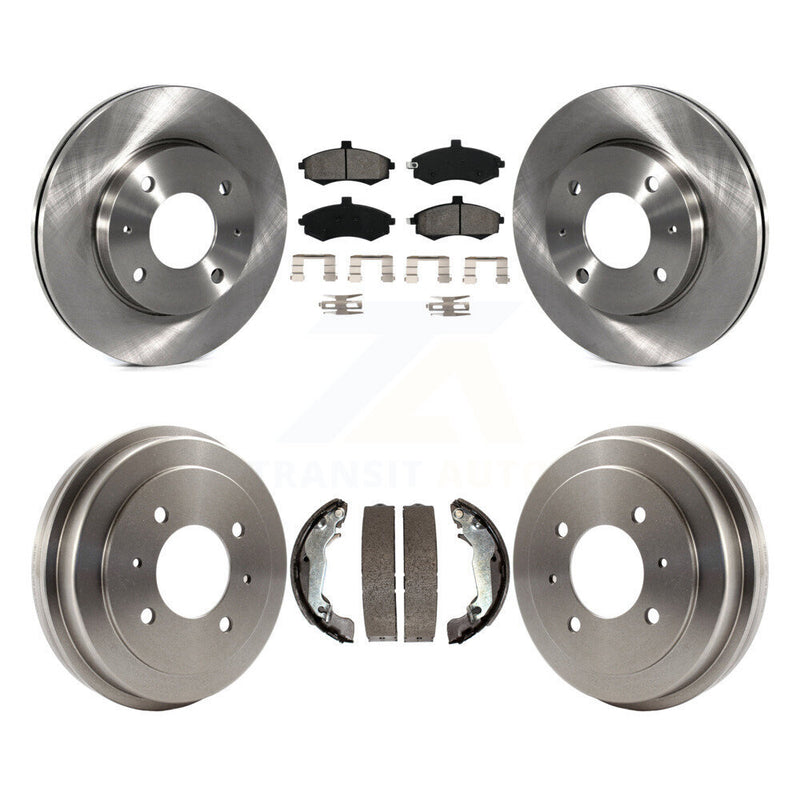 Transit Auto K8S-103230 Disc Brake Kit for 2002-2005 Hyundai Elantra - Front and Rear product image
