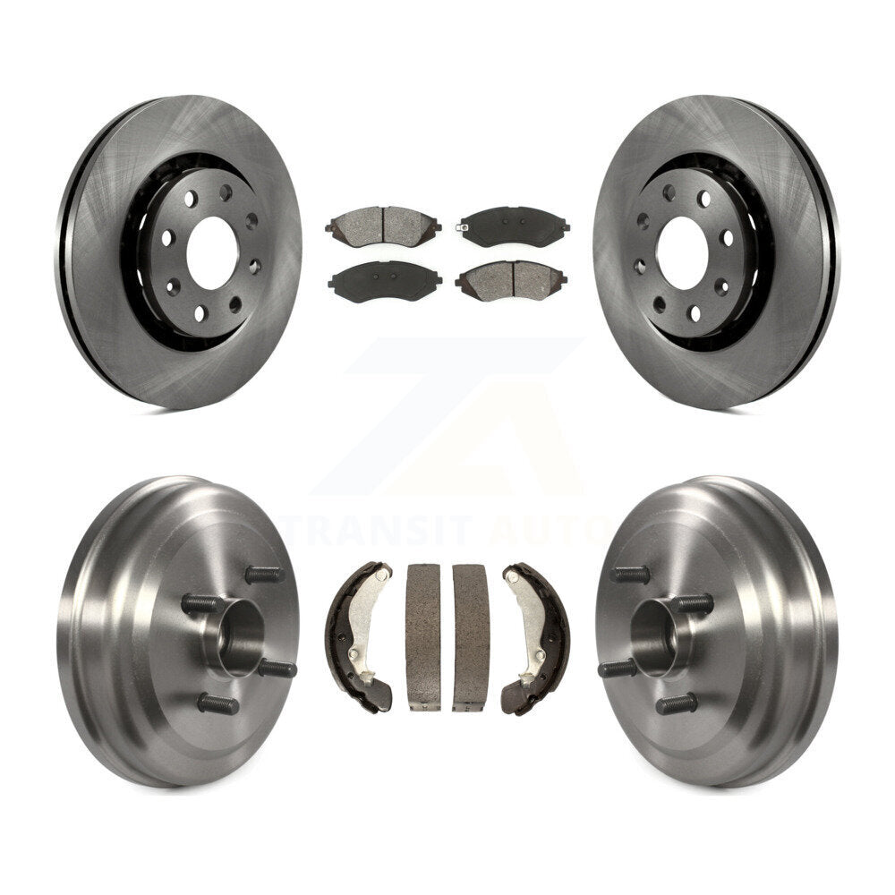 Transit Auto K8S-103232 Disc Brake Kit for 2004-2011 Pontiac G3, Chevrolet Aveo5, Pontiac Wave & more - Front and Rear product image