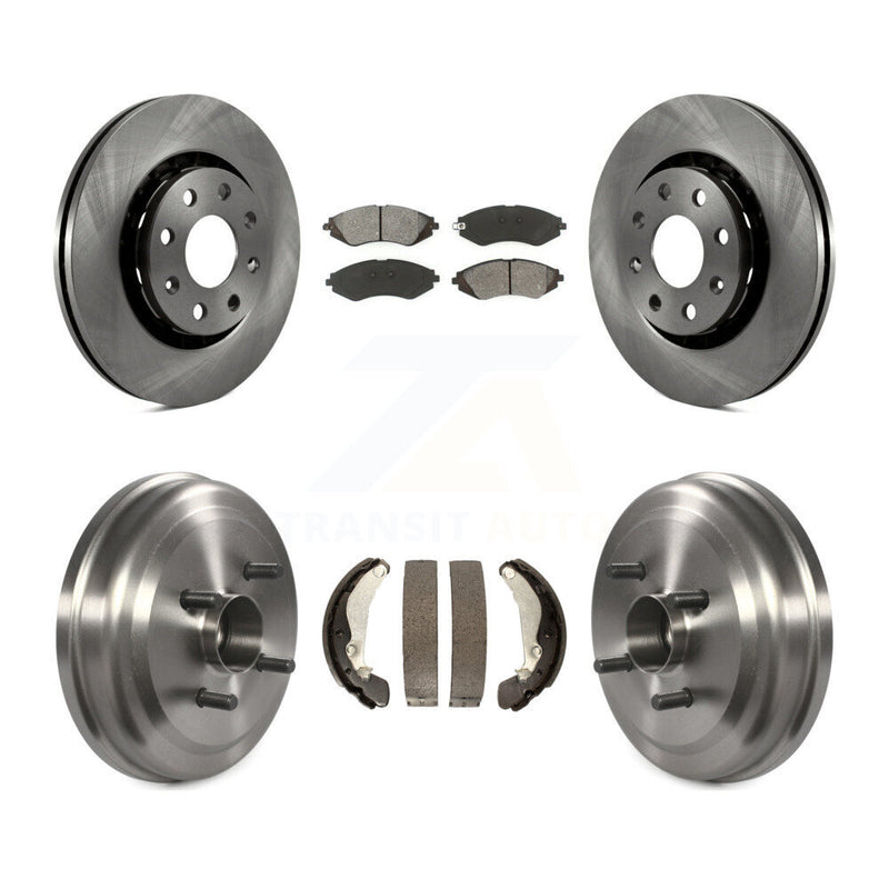 Transit Auto K8S-103232 Disc Brake Kit for 2004-2011 Pontiac G3, Chevrolet Aveo5, Pontiac Wave & more - Front and Rear product image