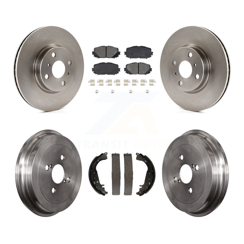 Transit Auto K8S-103234 Disc Brake Kit for 2012-2013 Toyota Yaris - Front and Rear product image