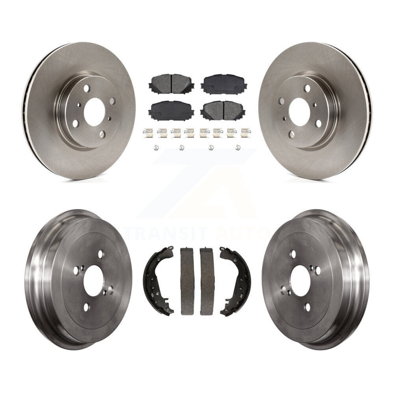Transit Auto K8S-103234 Disc Brake Kit for 2012-2013 Toyota Yaris - Front and Rear product image