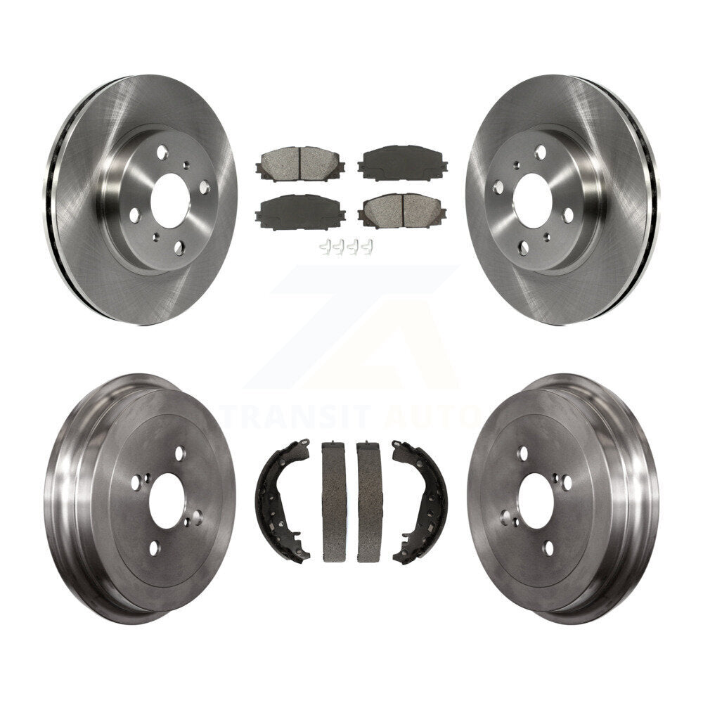 Transit Auto K8S-103235 Disc Brake Kit for 2006-2014 Toyota Yaris - Front and Rear product image