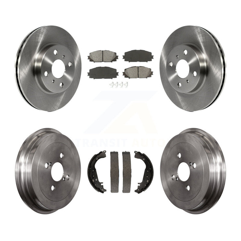 Transit Auto K8S-103235 Disc Brake Kit for 2006-2014 Toyota Yaris - Front and Rear product image