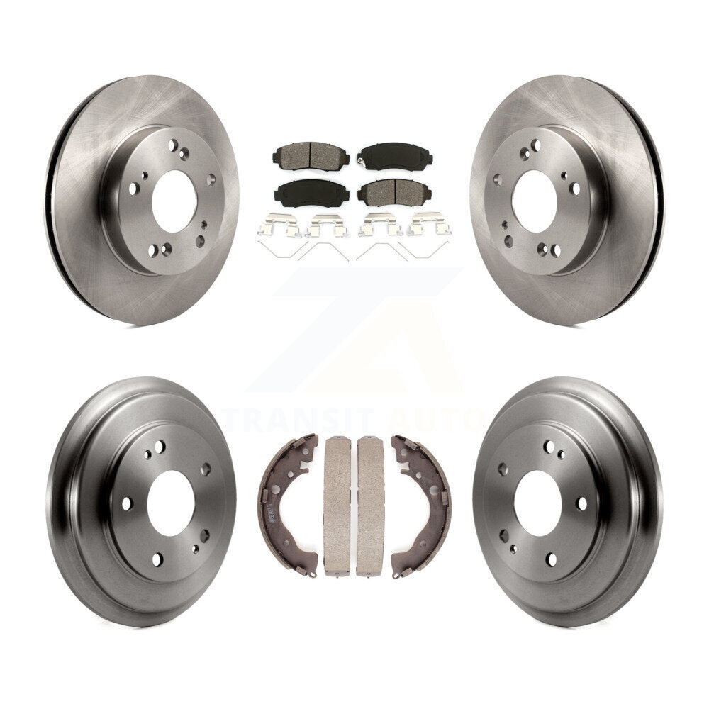 Transit Auto K8S-103237 Disc Brake Kit for 2015 Honda Civic - Front and Rear product image