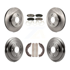 Transit Auto K8S-103237 Disc Brake Kit for 2015 Honda Civic - Front and Rear product image
