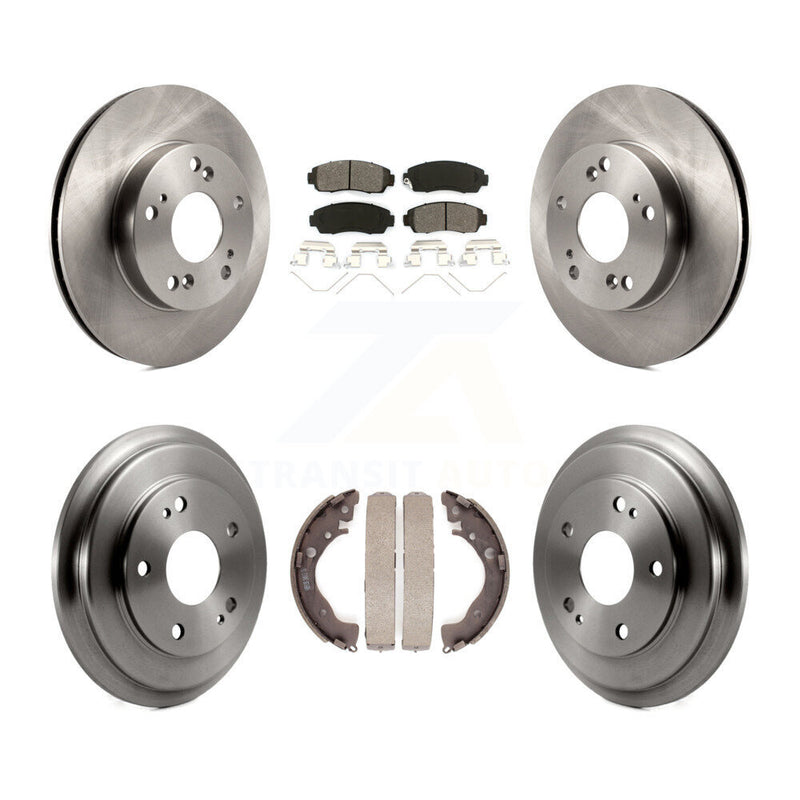 Transit Auto K8S-103237 Disc Brake Kit for 2015 Honda Civic - Front and Rear product image