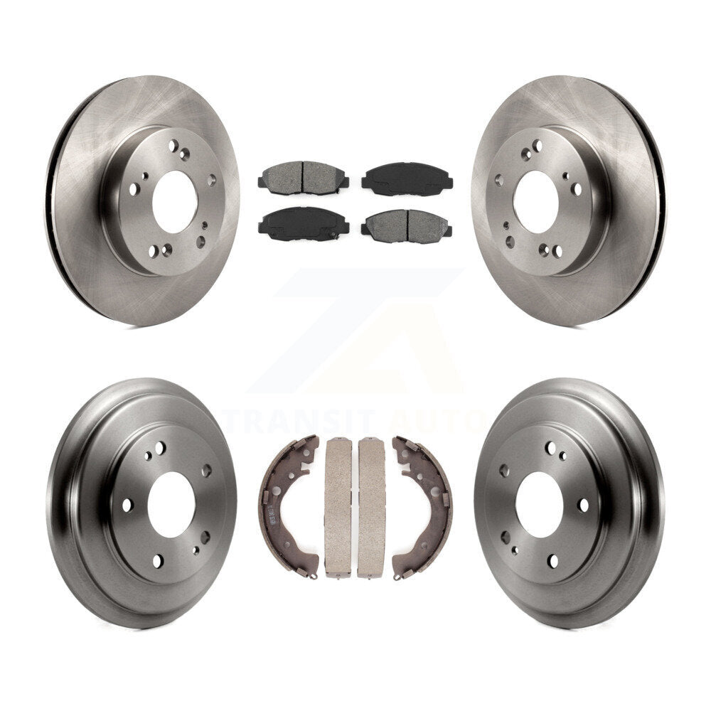 Transit Auto K8S-103238 Disc Brake Kit for 2012-2015 Honda Civic - Front and Rear product image