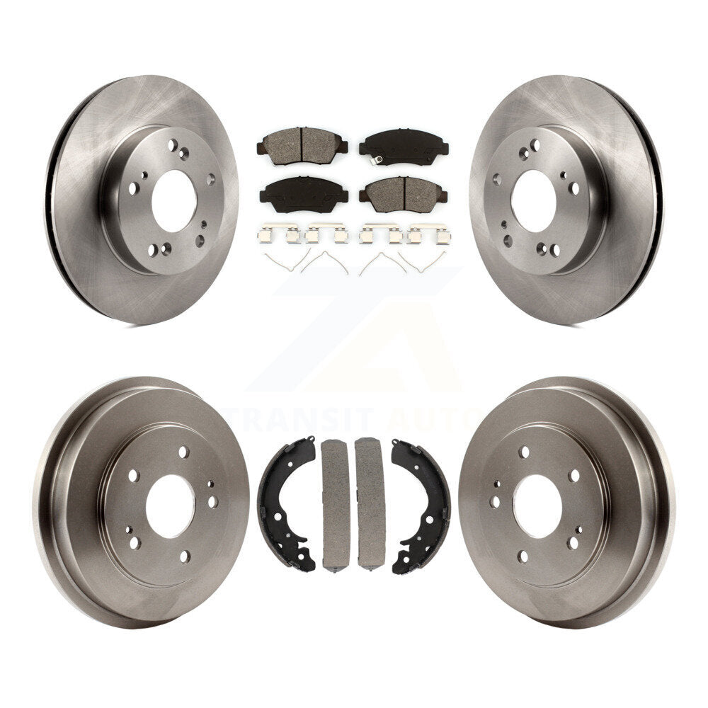 Transit Auto K8S-103239 Disc Brake Kit for 2012-2015 Honda Civic - Front and Rear product image