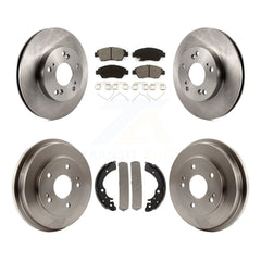 Transit Auto K8S-103239 Disc Brake Kit for 2012-2015 Honda Civic - Front and Rear product image