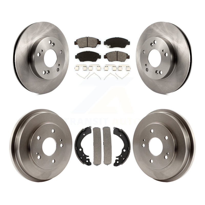 Transit Auto K8S-103239 Disc Brake Kit for 2012-2015 Honda Civic - Front and Rear product image