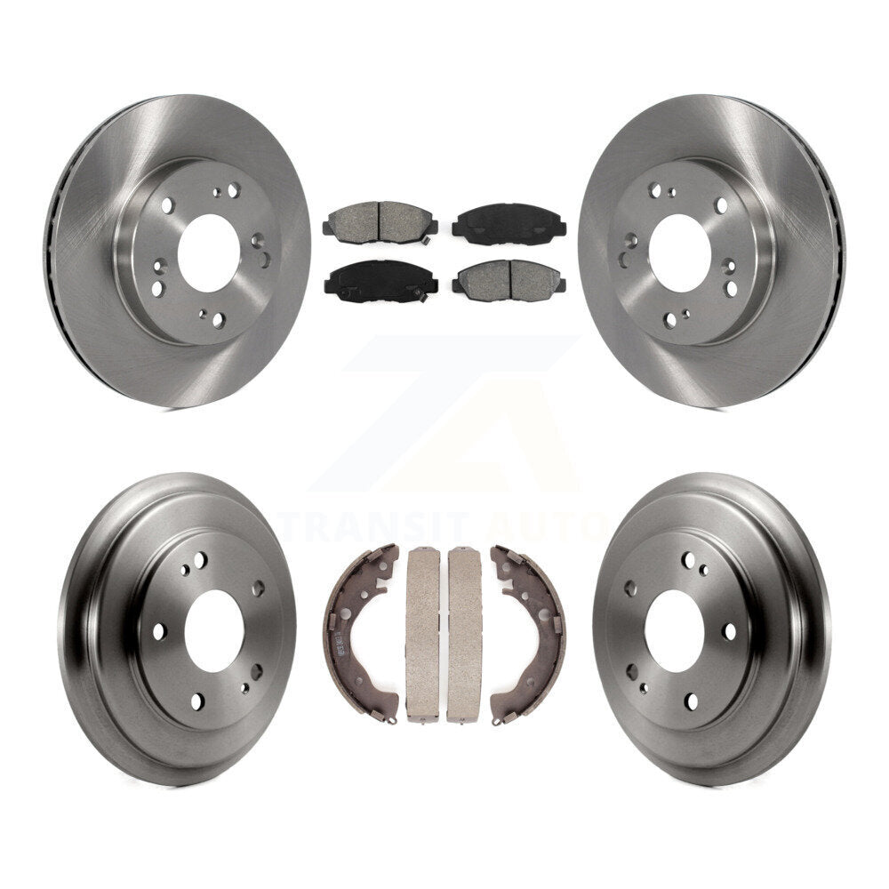 Transit Auto K8S-103243 Disc Brake Kit for 2006-2011 Honda Civic - Front and Rear product image