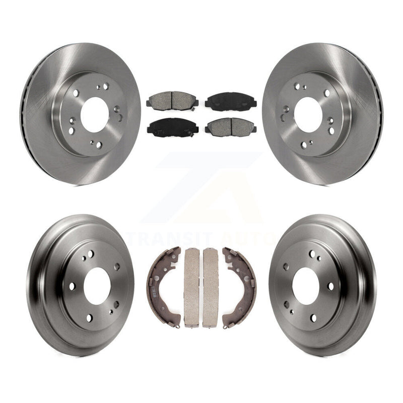 Transit Auto K8S-103243 Disc Brake Kit for 2006-2011 Honda Civic - Front and Rear product image