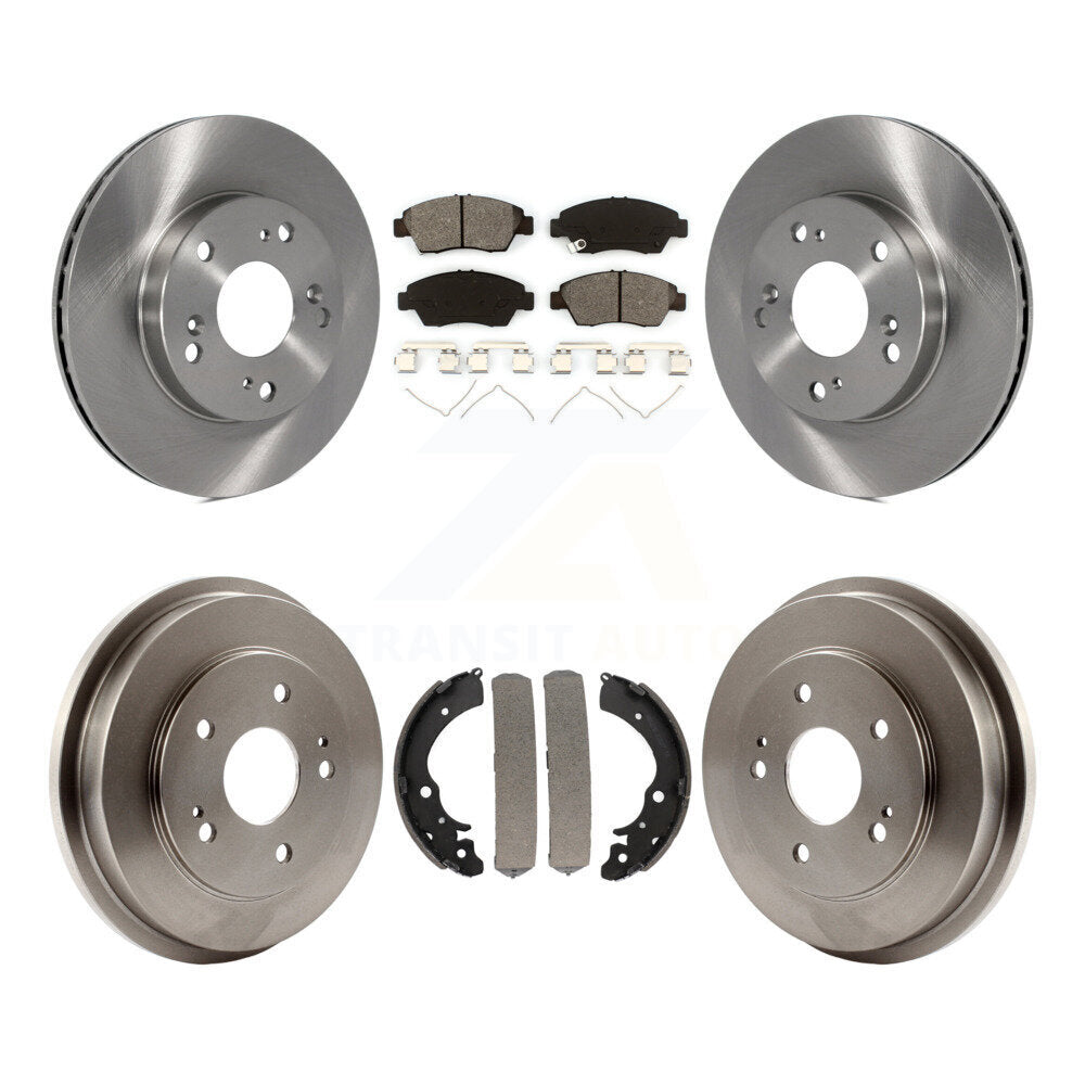 Transit Auto K8S-103244 Disc Brake Kit for 2006-2008 Honda Civic - Front and Rear product image