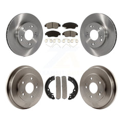 Transit Auto K8S-103244 Disc Brake Kit for 2006-2008 Honda Civic - Front and Rear product image