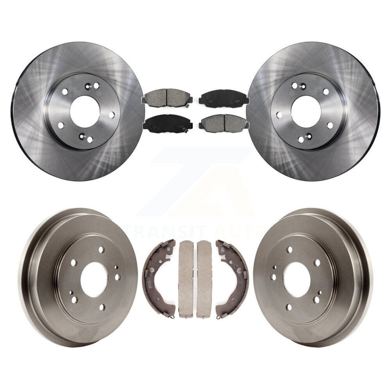 Transit Auto K8S-103245 Disc Brake Kit for 2011 Honda Civic - Front and Rear product image