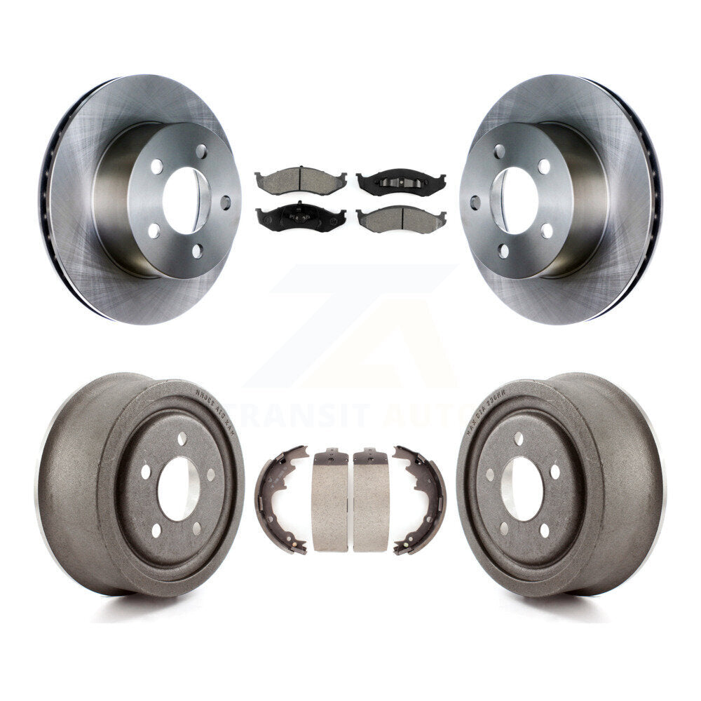 Transit Auto K8S-103251 Disc Brake Kit for 1997-1999 Jeep TJ - Front and Rear product image