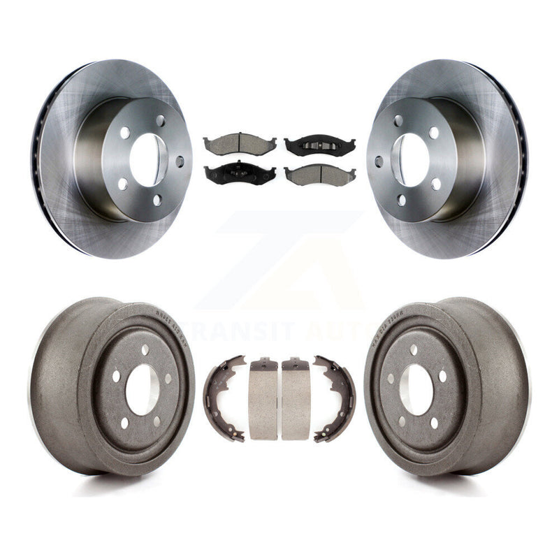 Transit Auto K8S-103251 Disc Brake Kit for 1997-1999 Jeep TJ - Front and Rear product image