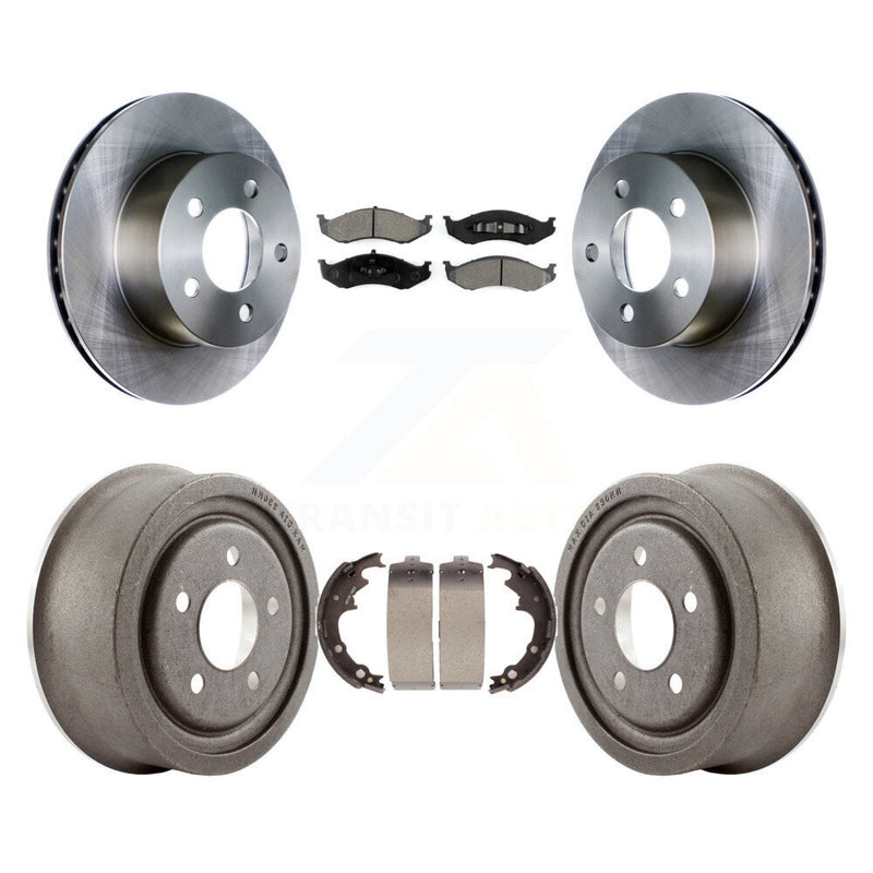 Transit Auto K8S-103253 Disc Brake Kit for 1990-1999 Jeep Wrangler, Jeep Cherokee - Front and Rear product image