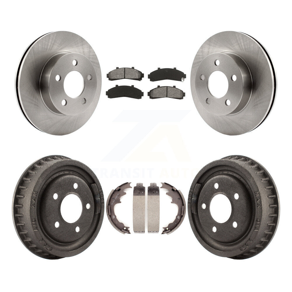 Transit Auto K8S-103265 Disc Brake Kit for 1998-2002 Ford Ranger, Mazda B3000, Mazda B4000 - Front and Rear product image