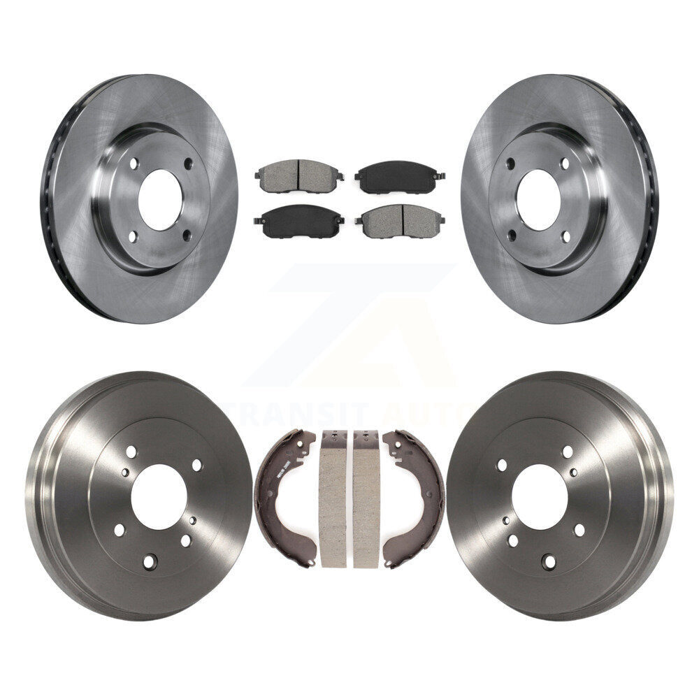 Transit Auto K8S-103266 Disc Brake Kit for 2007-2014 Nissan Cube, Nissan Sentra, Nissan Versa - Front and Rear product image