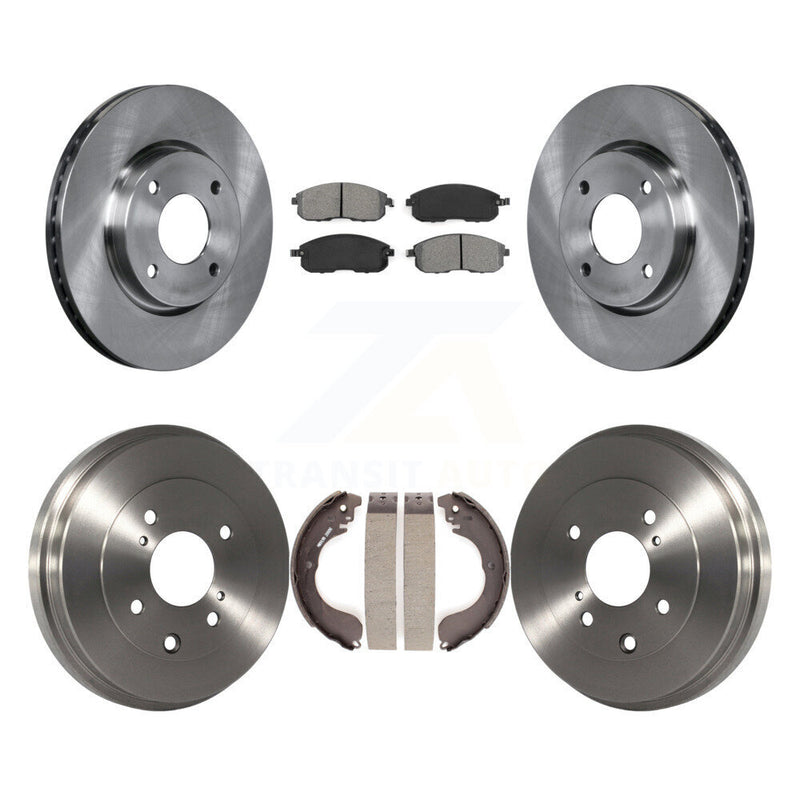 Transit Auto K8S-103266 Disc Brake Kit for 2007-2014 Nissan Cube, Nissan Sentra, Nissan Versa - Front and Rear product image