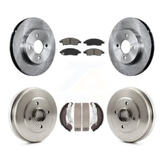 Transit Auto K8S-103268 Disc Brake Kit for 2012-2019 Nissan Micra, Nissan Versa, Nissan Versa Note - Front and Rear product image