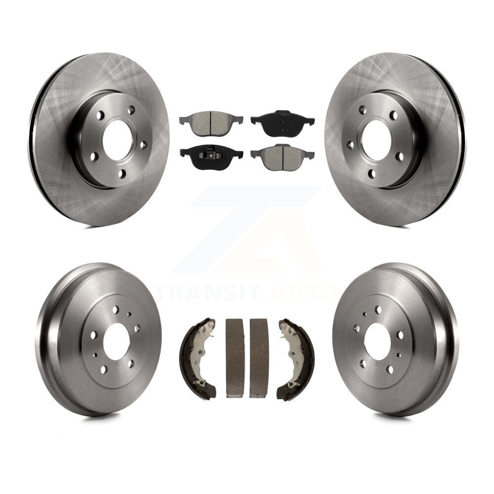 Transit Auto K8S-103269 Disc Brake Kit for 2012-2018 Ford Focus - Front and Rear product image
