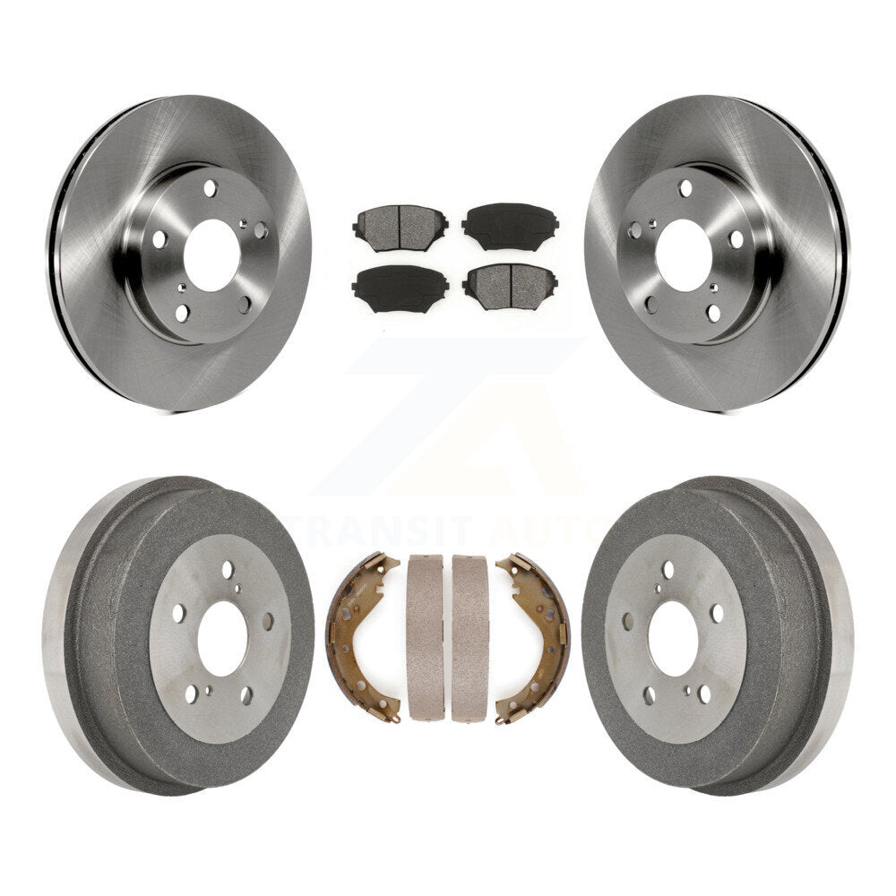 Transit Auto K8S-103270 Disc Brake Kit for 2003-2005 Toyota RAV4 - Front and Rear product image
