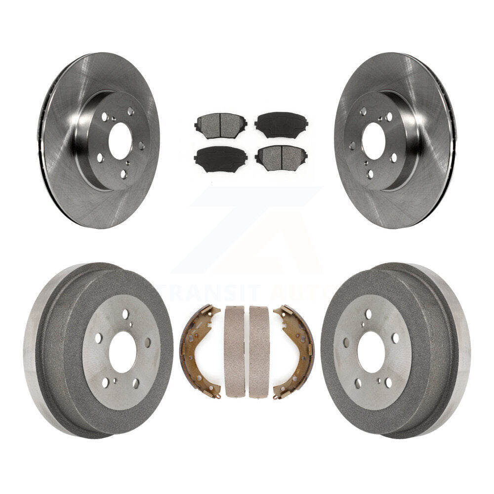Transit Auto K8S-103271 Disc Brake Kit for 2003 Toyota RAV4 - Front and Rear product image