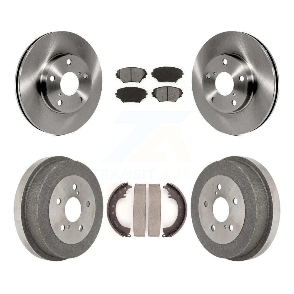 Transit Auto K8S-103272 Disc Brake Kit for 2001-2002 Toyota RAV4 - Front and Rear product image