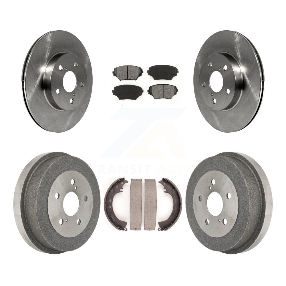 Transit Auto K8S-103273 Disc Brake Kit for 2001-2002 Toyota RAV4 - Front and Rear product image