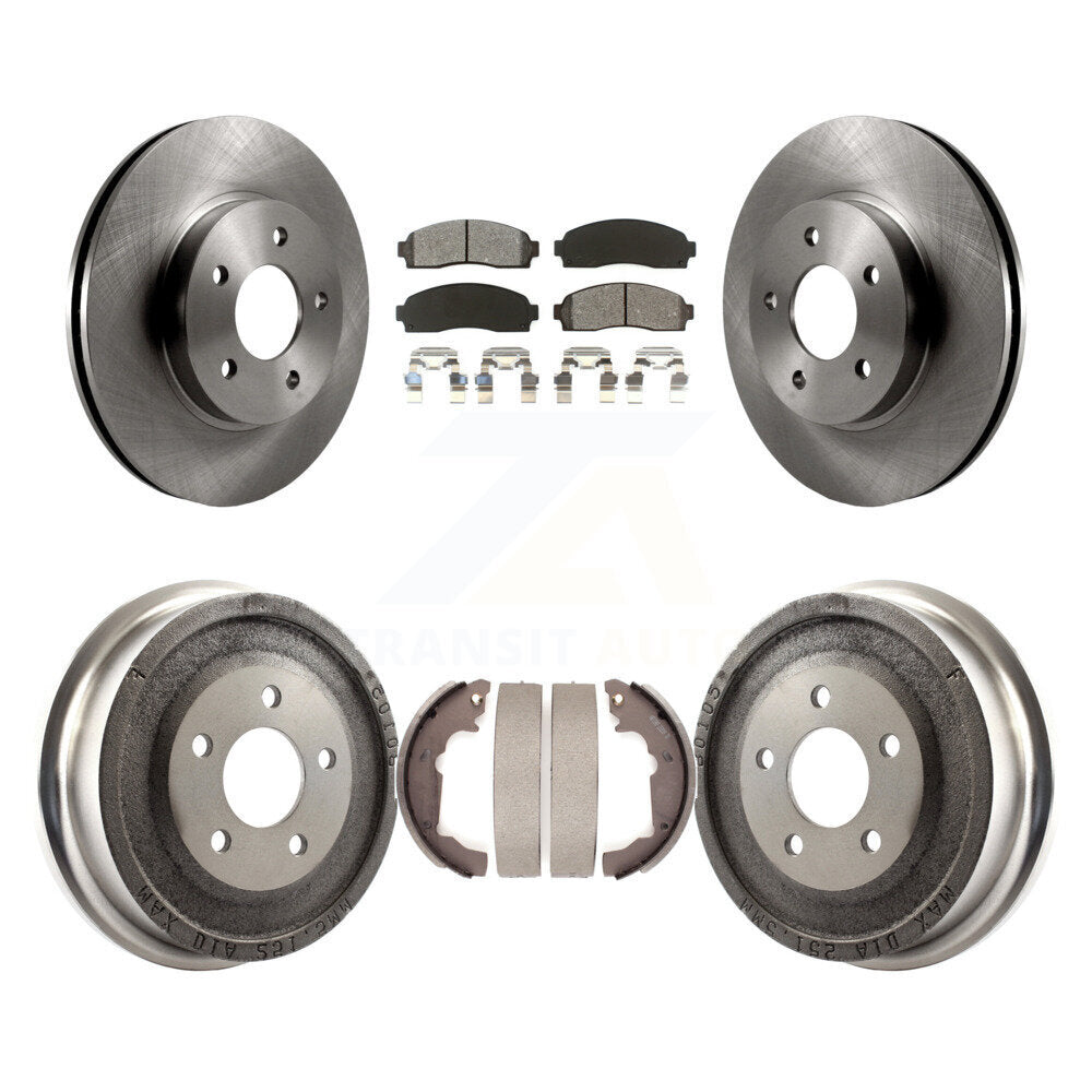 Transit Auto K8S-103274 Disc Brake Kit for 2002-2007 Pontiac Torrent, Chevrolet Equinox, Saturn Vue - Front and Rear product image