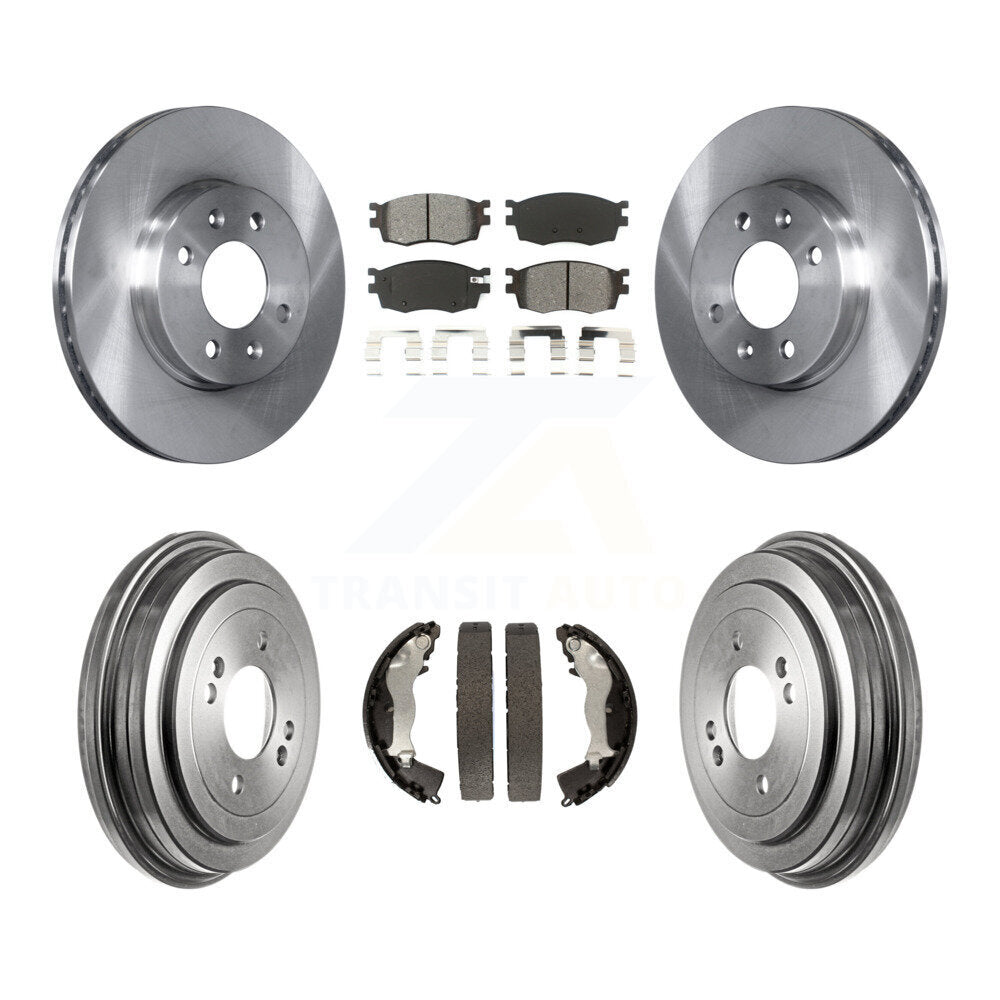 Transit Auto K8S-103275 Disc Brake Kit for 2006-2011 Hyundai Accent, Kia Rio, Kia Rio5 - Front and Rear product image