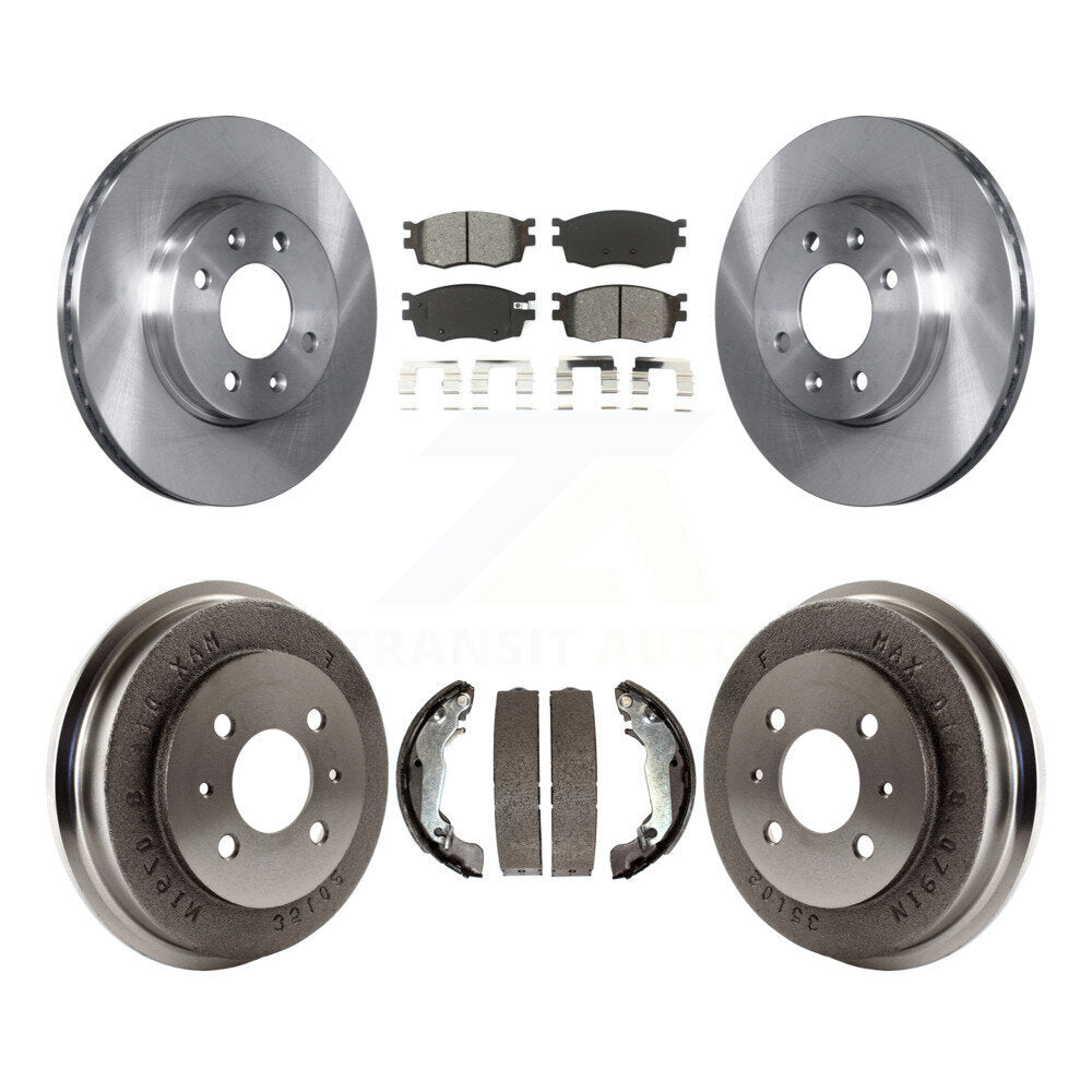 Transit Auto K8S-103276 Disc Brake Kit for 2006 Hyundai Accent - Front and Rear product image