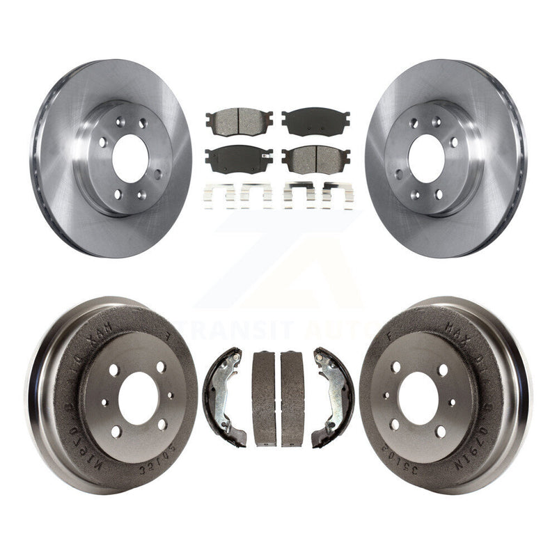 Transit Auto K8S-103276 Disc Brake Kit for 2006 Hyundai Accent - Front and Rear product image