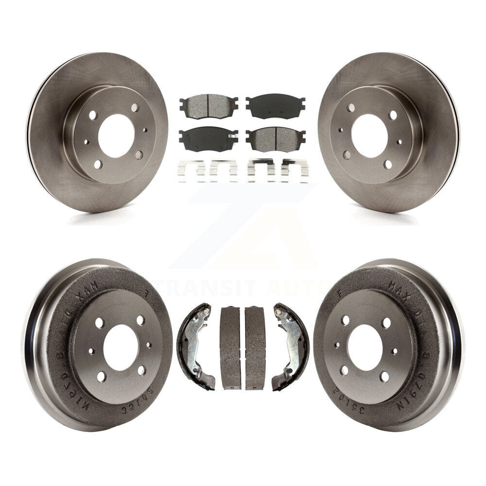 Transit Auto K8S-103277 Disc Brake Kit for 2006 Hyundai Accent - Front and Rear product image