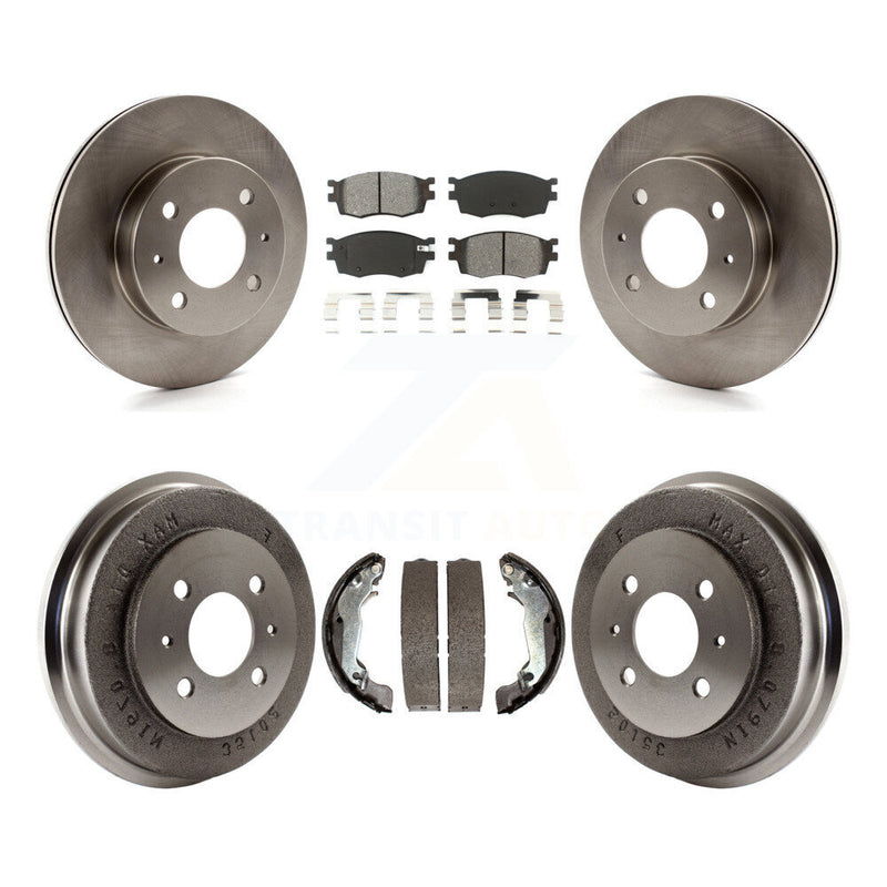 Transit Auto K8S-103277 Disc Brake Kit for 2006 Hyundai Accent - Front and Rear product image