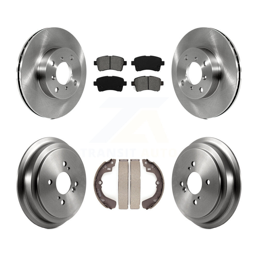 Transit Auto K8S-103278 Disc Brake Kit for 2002-2005 Suzuki Aerio - Front and Rear product image