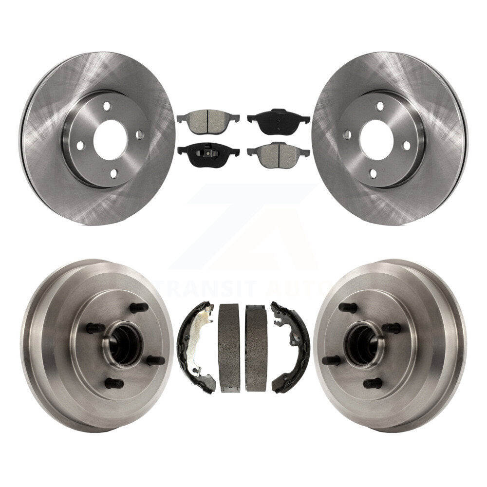 Transit Auto K8S-103279 Disc Brake Kit for 2005-2007 Ford Focus - Front and Rear product image