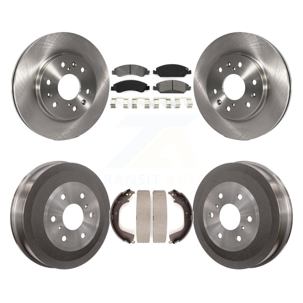Transit Auto K8S-103280 Disc Brake Kit for 2009-2013 Chevrolet Silverado 1500, GMC Sierra 1500 - Front and Rear product image