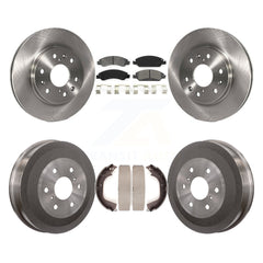 Transit Auto K8S-103280 Disc Brake Kit for 2009-2013 Chevrolet Silverado 1500, GMC Sierra 1500 - Front and Rear product image